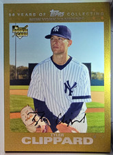 2007 Topps Update Gold #152 Tyler Clippard Rookie Card 0937/2007. rookie card picture