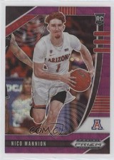 2020-21 Panini Prizm Draft Picks Purple Wave Prizm Nico Mannion #58 7ut