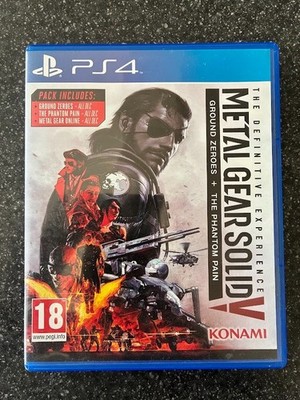 Metal Gear Solid V The Definitive Experience | PS4 Ground Zeroes Phantom Pain