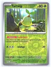 TURTWIG 010/162 REVERSE HOLO TEMPORAL FORCES POKEMON TCG CARD