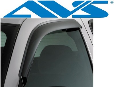used 2007-2017 for WRANGLER JK 2PC Vent visor OUTSIDE Mount Rain guards Smok