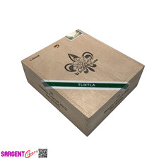 Caja de cigarros de madera vacía Tatuaje Tuxtla Cojonu 2012 San Andrés 6,25x7x2,5