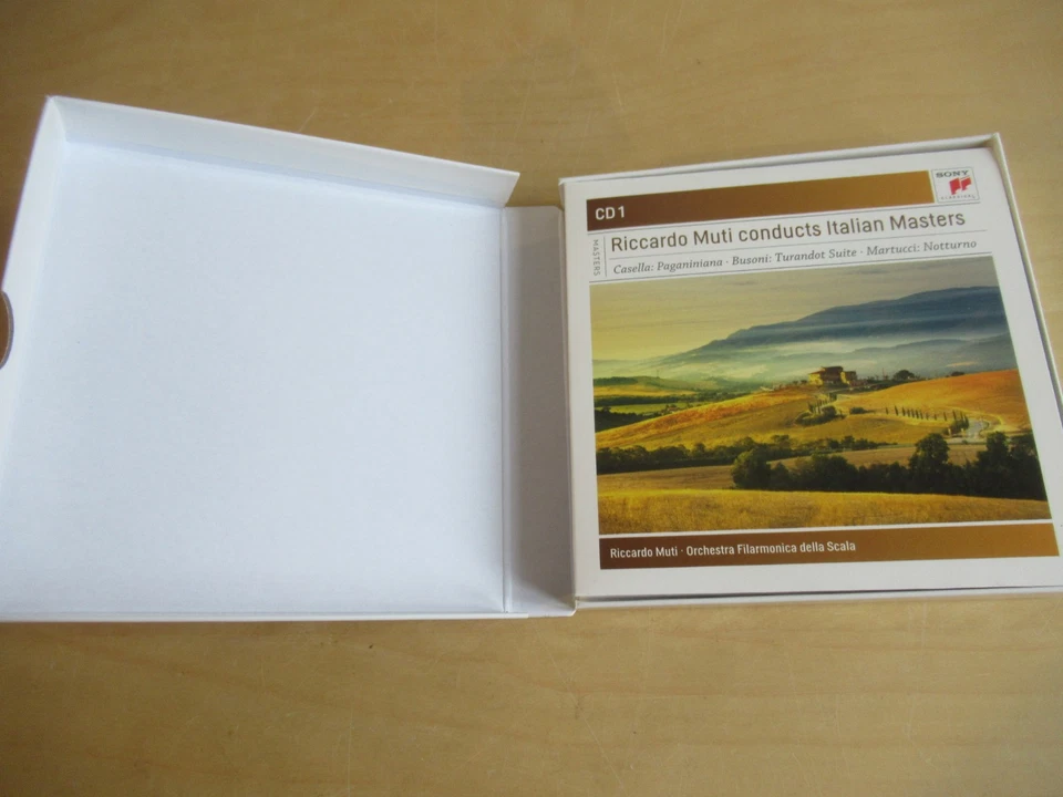 Riccardo Muti cond. Italian Masters-Rota, Martucci, Casella, Catalani-7er CD Box - Bild 4 von 4