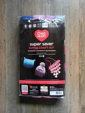 Red Heart Super Saver Craft Kit 12 Pack  Multicolor Acrylic Yarn New In Package 