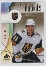 2024 Upper Deck SP Game Used Authentic Rookies Gold /149 Mason Morelli #212 6o3
