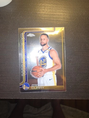 2025-26 Topps Chrome NBA Stephen Curry Image Variation SSP #201 Warriors