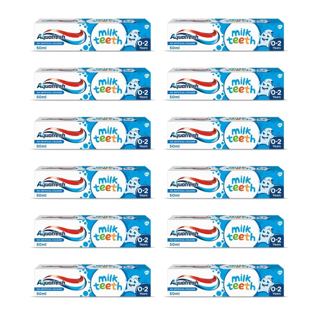 Aquafresh 0-2 years Milk Teeth Toothpaste 50ml - Image 17