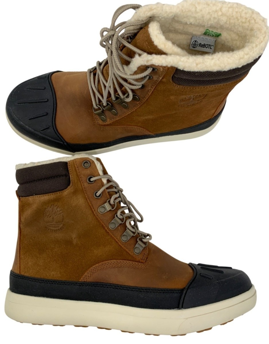 Leather Boots Rubber Timberland Snow Boots Mens Heritage 6-Inch