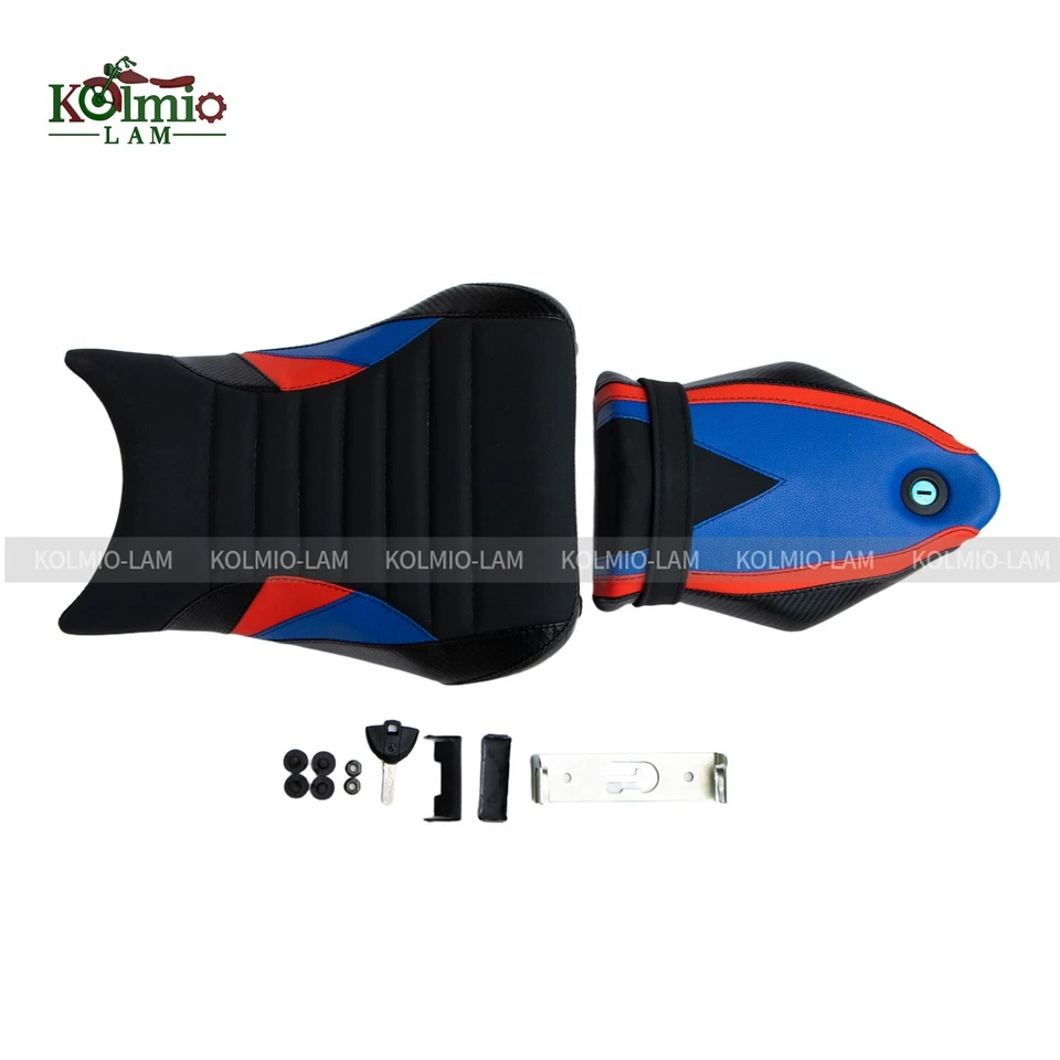 Fit For BMW S1000RR 2012-2016 Front Rider Rear Passenger Seat Pillion Cushion - Изображение 3 из 4