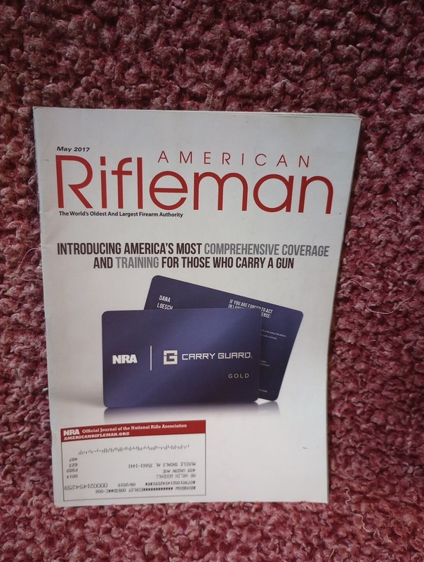 AMERICAN RIFLEMAN MAGAZINE COPY MAY 2017