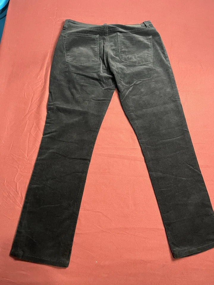 Camisa vintage LRL Ralph Lauren negra de pana lisa para mujer (8) y melocotón Foto 4 de 4