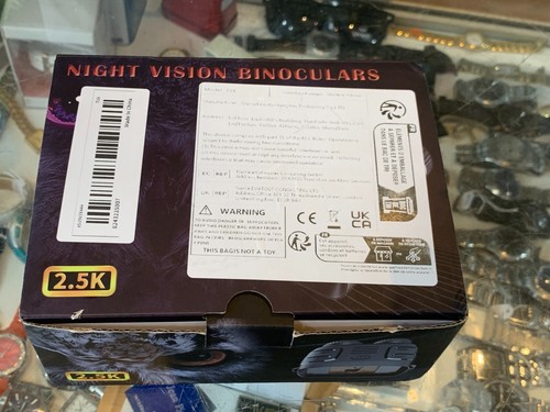 2.5 K NIGHT VISION BINOCULARS IN BOX BLACK - Picture 12 of 16