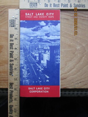 salt Lake City Street and VICINITY maps