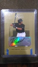 RAUL TABLADO 2005 DONRUSS CLASSICS ROOKIE AUTOGRAPH AUTO RC BLUE JAYS /1200!!!!!