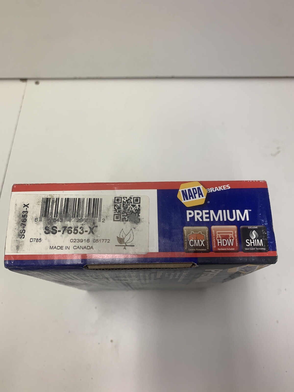 NAPA Premium Rear Brake Pads Ceramic SS7653X eBay