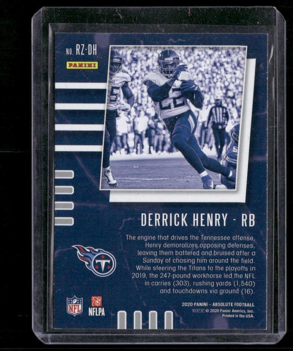 2020 Panini Absolute #RZ-DH Derrick Henry Red Zone | eBay