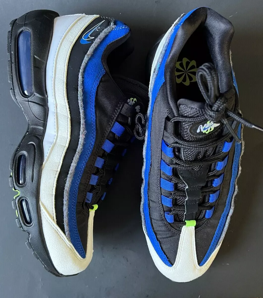 BUY Nike Air Max 95 Double Swooshes Black Blue