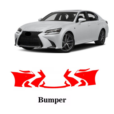 Precut PPF Paint Protection Film Front bumper For Lexus GS F-Sport 2016 2017