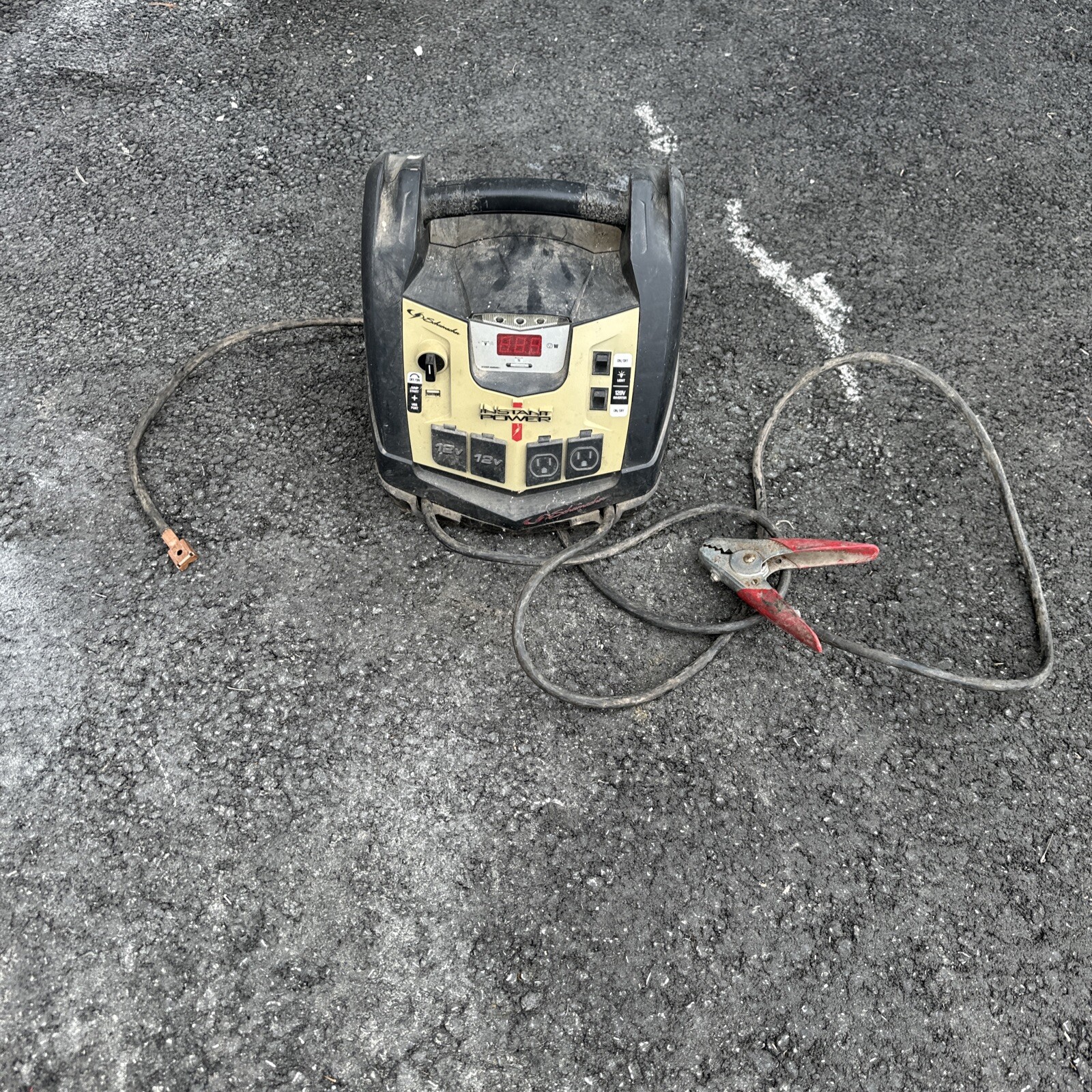 Schumacher XP2260W Portable Jump Starter Battery Charger Power Station