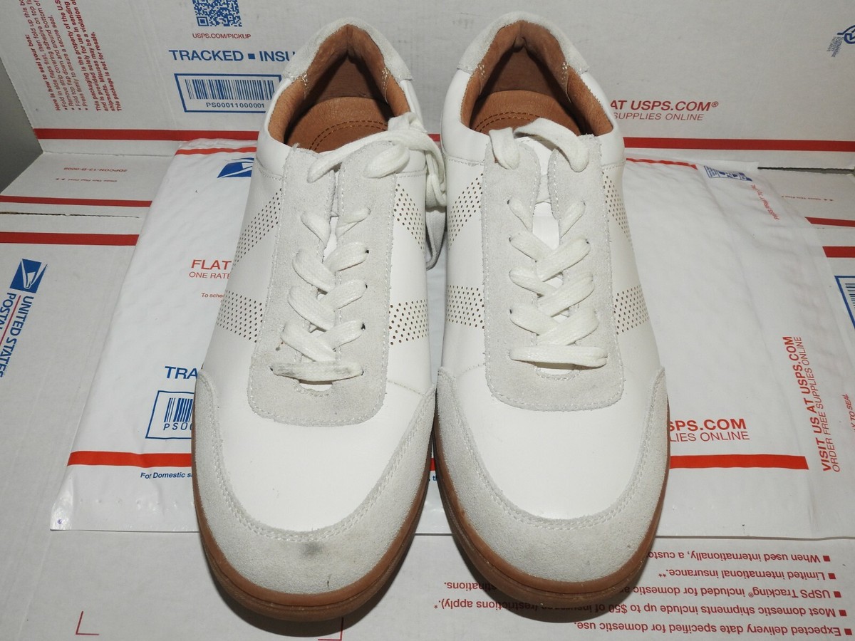 VIONIC BROK Men\'s Casual Sneakers Pain release White Leather Size 11 Lace Up VIONIC BROK Men main image 2