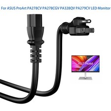 AC Power Cable For ASUS ProArt PA278CV PA278CGV PA328QV PA279CV LED Monitor