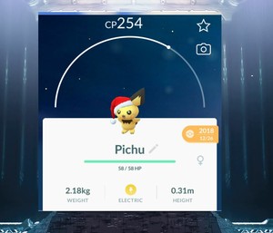 Pokemon Go Baby Santa Hat Pichu Xmas Pichu Ebay