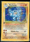 Sealed Machamp Base Set 8/102 Holo 1st Edition Pokemon Card WOTC M2