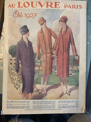 KATALOG IM LOUVRE PARIS. SOMMER 1927.