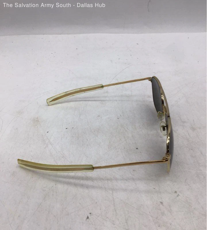 Gafas de sol de aviador militares vintage ópticas americanas tono dorado Foto 2 de 4