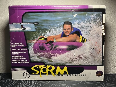 Deluxe Ride On Tube 54  Storm Handle Strap Tow Water Sport Ingear