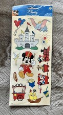 Disney Vintage Stickers/Autocollants 12 individuals 1 Sheet