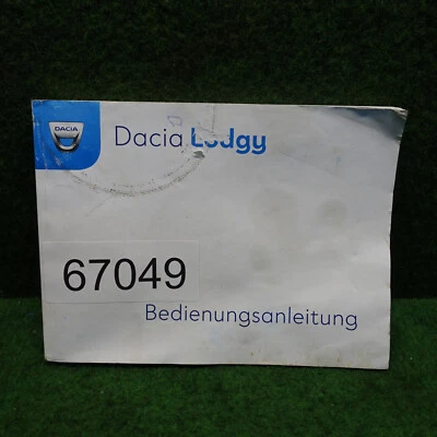Bedienungsanleitung Dacia Lodgy (JS) 1.6SCe 100 75KW102PS Bj.2019 999108832S - Bild 1 von 4
