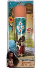 Disney Princess Moana Toy Microphone for Kids, Built-in Music