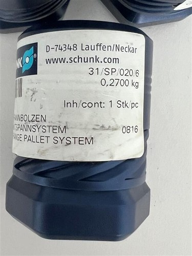 SCHUNK SPC 40 Zentrierspannstift 047153 Spannbolzen (5 Stück Packung) - Bild 2 von 4