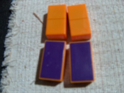 Hold On Scooby-Doo Game Replacement Parts Lot of 4 Bricks              w2