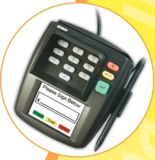 IDTECH IDFA-3153E Rev.H Sign&Pay Credit Card Payment Terminal Touch Screen