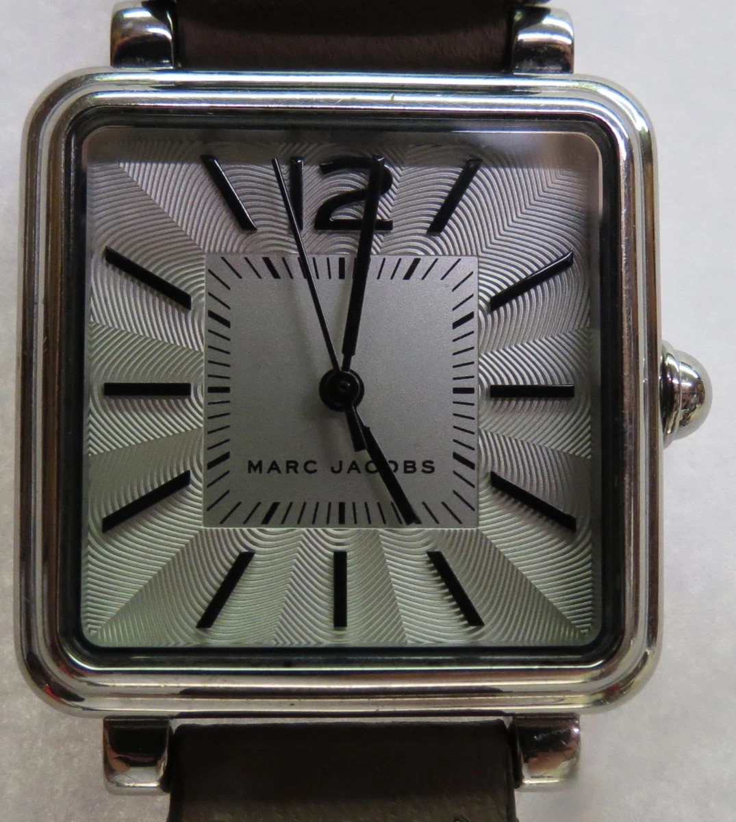 Marc by marc jacobs silver watch cheap