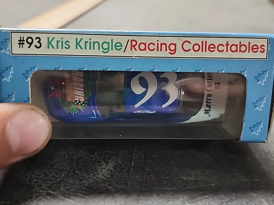 1993 RCCA LIMITED EDITION 1/64 KRIS KRINGLE #93 CHRISTMAS STOCK CAR - Image 4 of 4