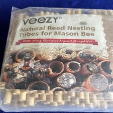 Mason Bee Tubes Natural Reed Pipe bee hive Inserts Pollinating kit for bee New