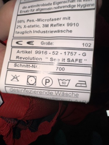 DRK Einsatzhose Herren Größe 102 - Bild 3 von 3