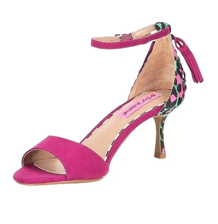 Tacones florales informales para mujer Betsey Johnson