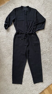 Hallhuber Black jumpsuit, size 12/EUR40.