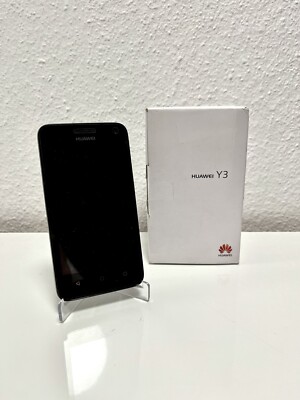 Huawei Y3 4GB Schwarz / Dual Sim Android Smartphone Handy / Geprüft  