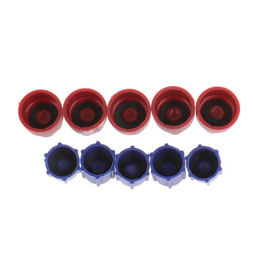 5 Pairs, M8*1 M10*1 A/C Service Port Valve Adapter Dust Cap - Picture 12 of 12