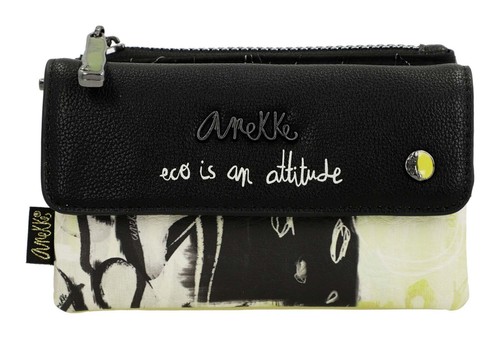 Anekke Memories Nature Towanda Coin Purse With Flap Geldbörse Multicolor schwarz
