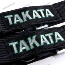 4 Point Snap-on 3 With Camlock Racing Seat Belt Harness Black Takataauniversal