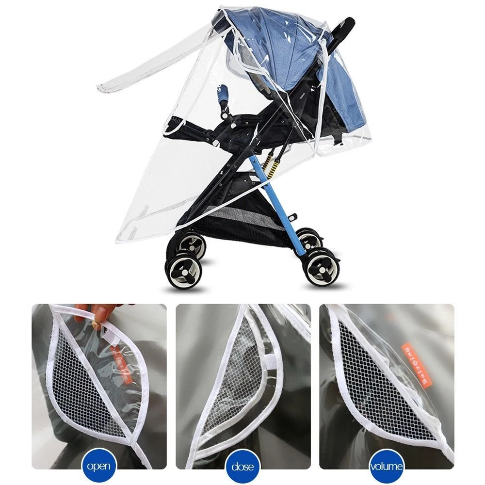 Weather Stroller Windproof Cover Rain Cover Anti droplet Stroller Rain Cover