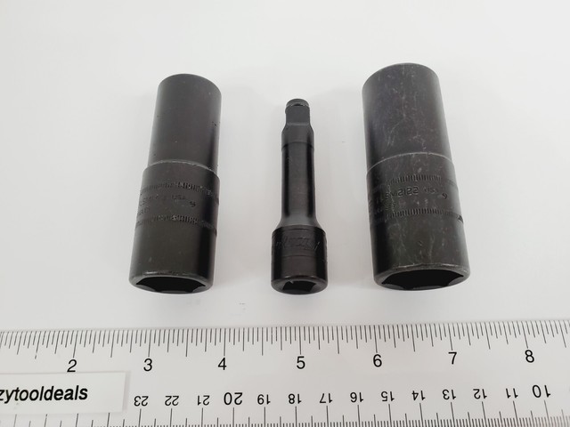 Aazon.co: Kauplus 1/2-inch Drive Flip Lug Nut Socket, 4 In 1 Ulti - Foto 4