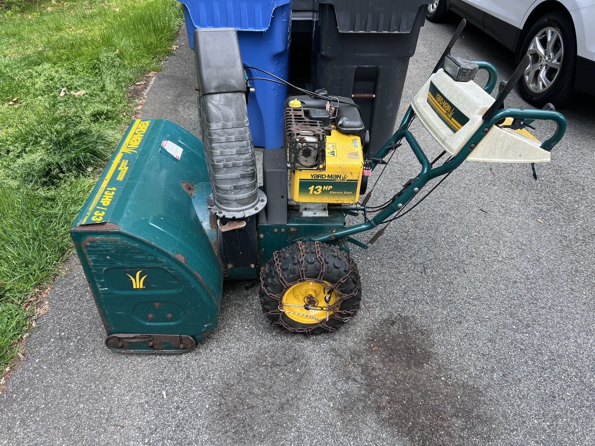 Yard-Man 13 HP 33-Inch Two Stage Snow Thrower Blower **NO SHIPPING
