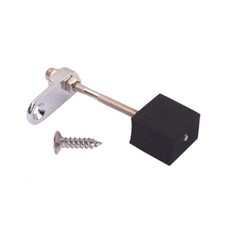 1 Set Pickguard Mounting Bracket Support with Square Black Spongy Cushion QF02